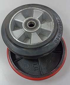 Колесо для гидравлической тележки