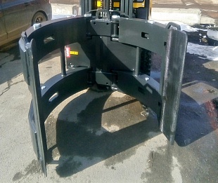  Полноповоротный 360° захват для рулонов бумаги на вилочный погрузчик